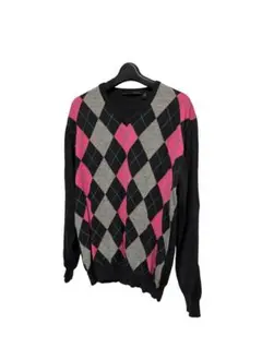【古着】 Argyle Pattern Wool Knitのサムネイル