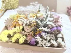 ドライフラワー 花材セット ピンク系 ハンドメイド 赤 ピンク 千日紅
