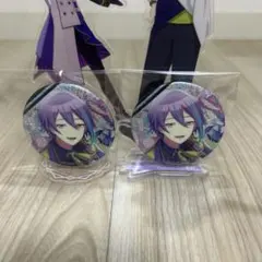 神代類 グリッター缶バッジ 2個セット