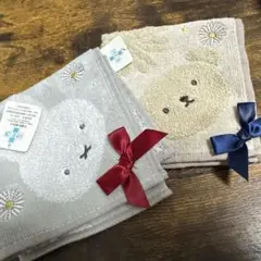 ミッフィー タオルハンカチ 2枚セット