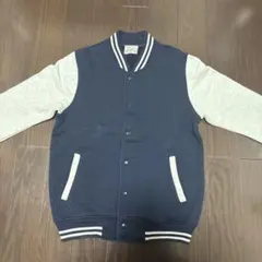ネイビー グレー ボンバージャケットのサムネイル