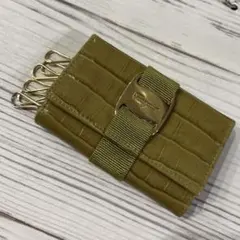 Ferragamo クロコダイル型押しキーケース