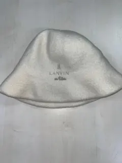 お値打ち価格/LANVIN en Bleu /バケットハット/ホワイト