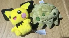ポケモン　ぬいぐるみ　キノココ　ピチュウ　2点セット
