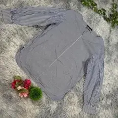 ✨UNTITLED✨サイズ1(S) レディース ストライプ 長袖シャツ
