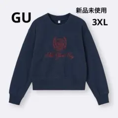 gu グラフィックスウェットプルオーバー