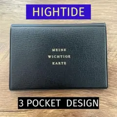 新品 HIGHTIDE CLASSIC パス＆カードケース 黒