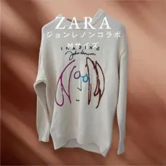 ZARA John Lennon コラボ ニット Mサイズのサムネイル