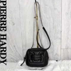 希少サイズ】PIERRE HARDY レザー チェーンショルダーバッグ ミニ 
