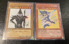 ブラックマジシャン　ブラックマジシャンガール　高橋和希氏サイン入り