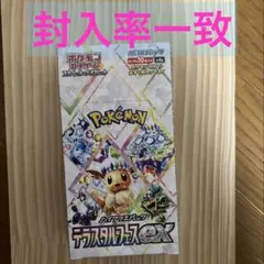 ポケモンカード　テラスタルフェスex 1BOX シュリンク無し　ペリペリ無し