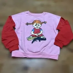 H&M 長靴下のピッピ　裏起毛　トレーナー　120