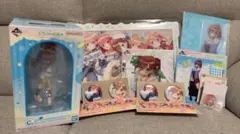 一番くじ五等分の花嫁 ぬくもりを分かち合って 中野三玖10点セット