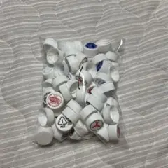 プラスチック製白いキャップ100個