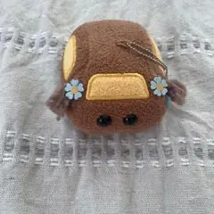 PUI PUI モルカー チョコ ぬいぐるみマスコット ブラウン ストラップ