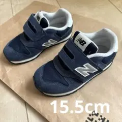 15.5cm New Balance ネイビー スニーカー