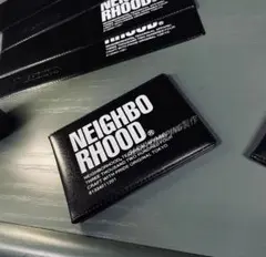 【2826新品】NEIGHBORHOOD 二つ折り財布 ブラックのサムネイル