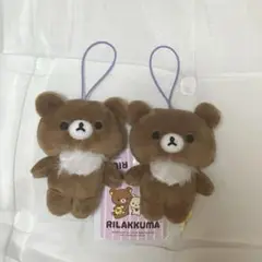 リラックマ　ゴムひも付きマスコット　ラウンドワン限定