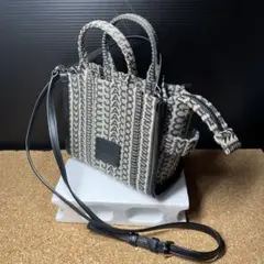 美品】マークジェイコブス／モノグラムトートバッグ／マイクロミニトートショルダー