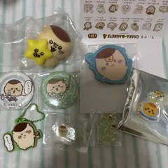 ちいかわ くりまんじゅう 缶バッジ ベーカリー アクリルチャーム ライト