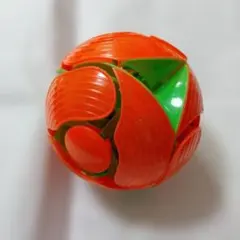 変形ボール カラーチェンジボール　オレンジ×グリーン 知育玩具