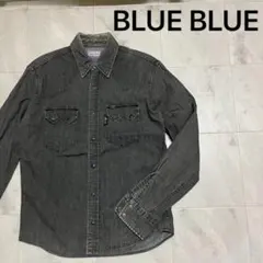 BLUE BLUE ブルーブルー ウエスタンシャツ デニムシャツ 長袖シャツ