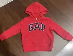GAP 赤 フード付きトレーナー　90cm