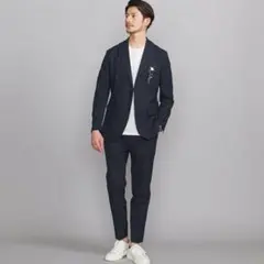 ライト オックスフォード セットアップ/ジャケット＆イージーパンツ L NAVY