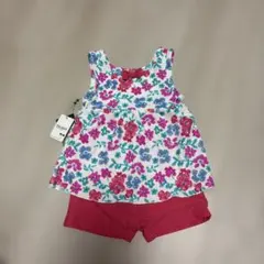【新品タグ付】RAG MART 花柄水着90cmのサムネイル