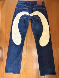 新品未使用】旧EVISU Lot2000 Tiger 虎耳/白大黒 36x32 - メルカリ