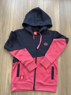 BABY DOLL パーカー ネイビー/ピンク