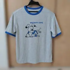 フェリシモ　シモジマ　コラボ　Ｔシャツ　ドッグ　ストップペイルのサムネイル