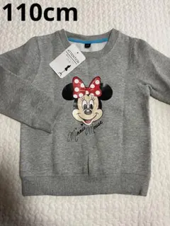 裏起毛トレーナー　ミニーちゃん