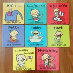 英語絵本　Leslie Patricelli レスリー・パトリセリ　8冊　①