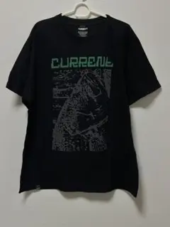 ・CURRENT ブラック Tシャツ ・XL