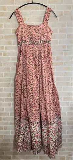 【値下げ】美品＊アーモワールカプリス＊ボウタイ花柄ロングワンピース アーモワールカプリス フラワーロングワンピース 美品 - メルカリ