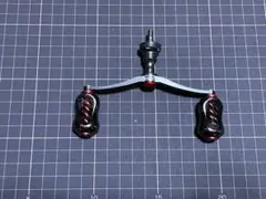 livre リブレ ウイング スピニングリール ハンドル パープル 未使用