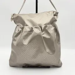 【ゲラルディーニ 】サコッシュ ソフティ　ショルダーバッグ　限定品　ゴールド