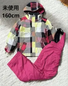 未使用 SLQ スキーウェア スノーボードウェア 上下セット 160cm