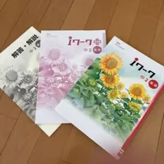 iワーク 中2 国語 3冊セット