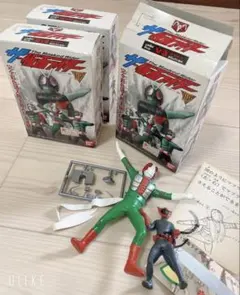 HP ザ・仮面ライダー 全4種 バンダイ 旧1号 旧2号 新1号 V3 食玩
