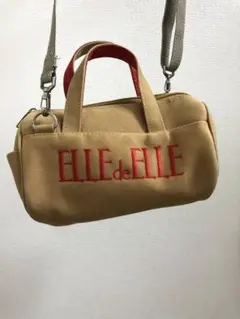 【お値下げ】ELLE de ELLE　2way ショルダーバッグ