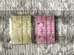 サンリオ　トレーディングミニタイルシール　二枚セット