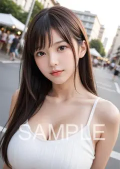 AI 美女 A4ポスター 可愛い グラビア 美人 清楚 高品質 c100624