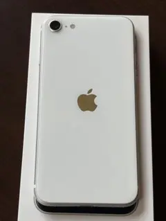【バッテリー92％】iphoneSE2ホワイト64GB 完動品