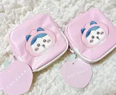 今だけ限定価格！！ちいかわ　ハチワレ　スクエアポーチ　しっぽ付き♡2点