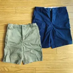 GAP KIDS ツイル ショートパンツ 160cm 2枚セット