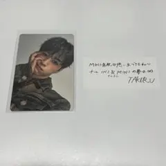 INI 後藤威尊 THE ORIGIN INIside FC盤 トレカ セルカ