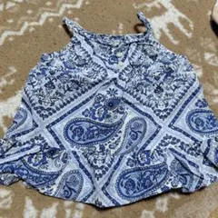 ベビーギャップ　80　キャミソールトップス　ペイズリー柄