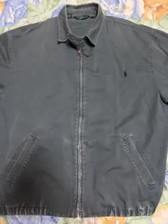 ラルフローレン　80's USA製　ブルゾン　スイングトップ　グリーン